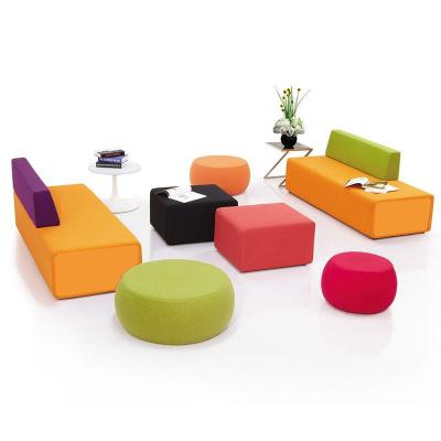 China Foldable Luxury Round Sofa Colorful Sectional Couches for sale