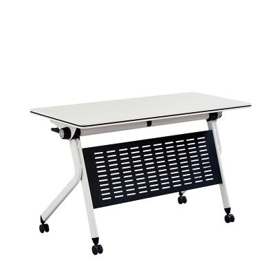 China Hot Sale Combination Venue Adjustable Hot Sale Office Mobile Folding Meeting Training Table(Size) Long for sale