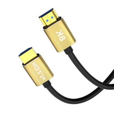 China Camera New business-to-business HDMI cable 48Gbps 3D 4K 120Hz 8K 60Hz HDMI cable for sale