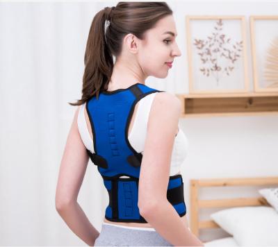 China Breathable.posture corrector Adjustable Back Support Magnetic Posture Corrector with waist brace for sale