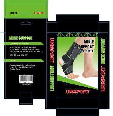 China breathable & Adjustable Ankle Brace Tynor Neoprene Ankle Support for sale