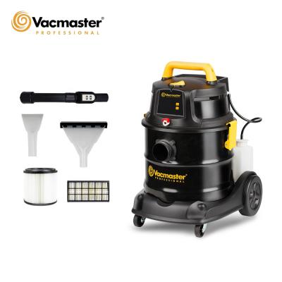 China Portable Handheld Commercial Car Upright Manual Steam Car Vacmaster Canister Shampoo Carpet Wet Wash Vacuum Cleaner VK1320SIWR for sale