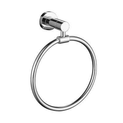 中国 Unique Polished Chrome Towel Rack Ring Manufacturers Modern Bathroom Accessories 販売のため