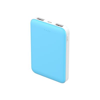 China Mobile Phone Outdoor Smart Portable Charger Mobile Phone Small Reataurants Powerbank Mobile Chargers Slim 5000mah Power Bank For Iphone 11 for sale