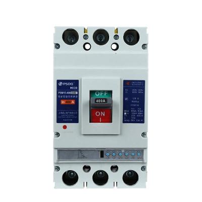 China Electronic molded circuit breaker3p 200a-400a Case MCCB M1E-400/3P PSM1E-400/3P for sale