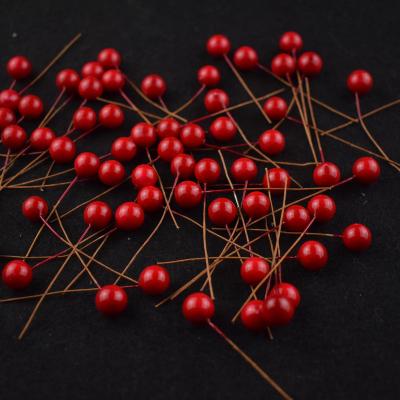 China Natural Contact 100pcs Realistic Berry Picks, 2.5