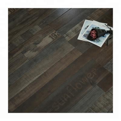 China 10mm Oak Minimalist Hdf Art Parquet Laminate Flooring Indoor Cheap 12mm Use for sale