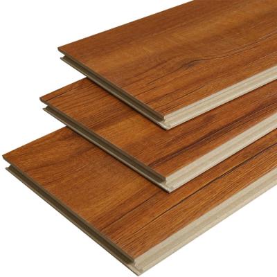 China Interior Decoration 8mm Mahogany Laminate Flooring for sale