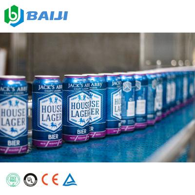 China Hot Selling Africa Soft Drink Small Cans Automatic Filling Sealing Production Line for sale