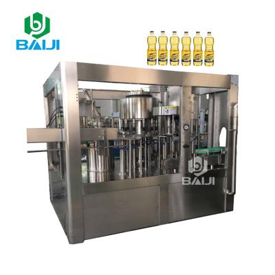 China Full Automatic PET Bottle Sunflower Peanut Oil Bottling Plant Beverage/Cooking Edible Oil Filling Capping Machine for sale