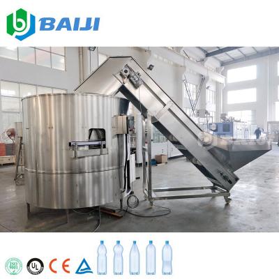 China Fully Automatic Beverage Small Pet Bottle Unscrambler / High Speed ​​Plastic Scrambler Machine Prices for sale