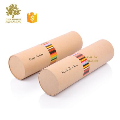 China Recyclable high-end craft tube /Eco-friendly essential oil packaging tube box/paper tea pen container for sale