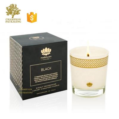 China Recycled Materials Wholesale Luxury Gift Packaging Small Candle Box For Candles for sale