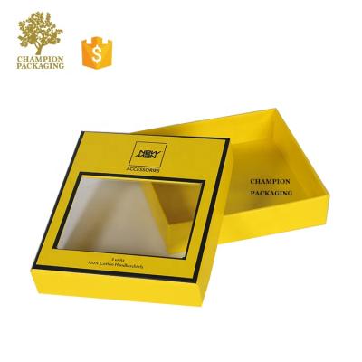 China Recyclable Luxury White Organic Paper Box Skin Care Set Cardboard Packaging Box With Clear Window for sale