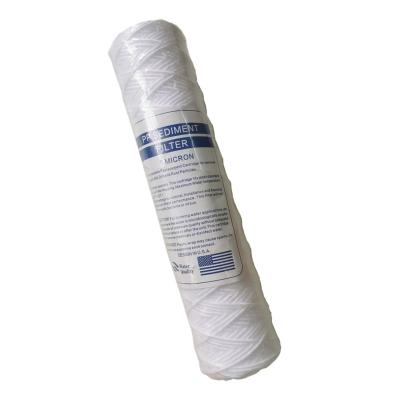 China Hotel Hotels Melt Swollen Wire Water 10 Inch Sediment Filter Cartridge for sale