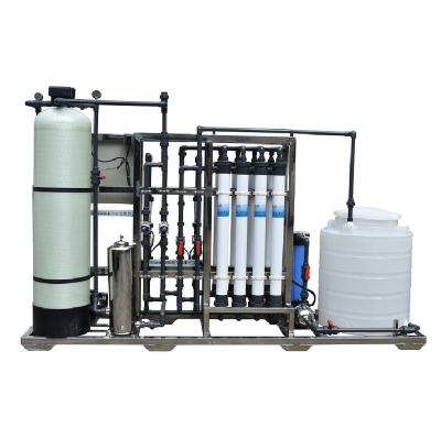 China Environmentally Friendly 2TPH UF System Water Purification Ultrafiltration Water Purifier Machine for sale