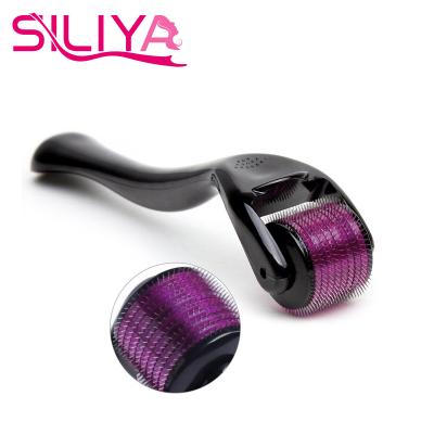 China Newest SILIYA Anti-Puffiness Factory Price 540 Needles Microneedle Titanium Set Kit derma roller for beard hair growth for sale