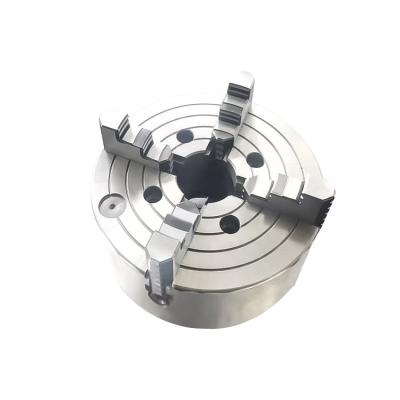 China Industrial Equipment High Precision Steel Wear-Resistance 4 Jaws Self-Centering Roller Chuck Lathe Chuck For Metal for sale