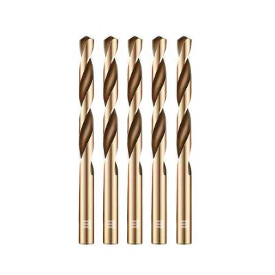 China Hot Selling Metal Drilling Customized 3MM Spiral 3 Flute Cobalt Round Shank Twist High Speed ​​Steel Drill Bit For Metal Drilling for sale