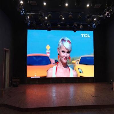 China Indoor Advertising LED Screen HD P3.91 Freestanding Street Movie 500mm*1000mm Video Cabinet Rental LED Display for sale