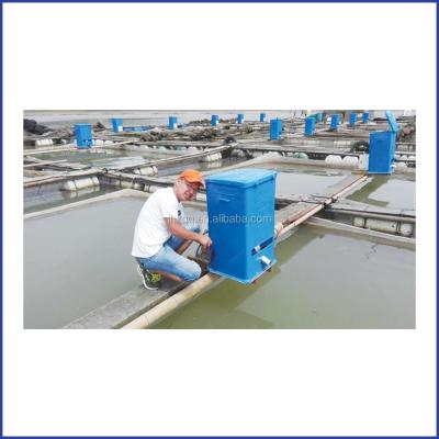 China HDPE folded automatic fish feeder machine for fish farming for sale