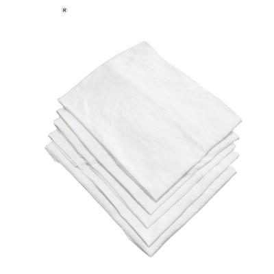 China Industrial Rags Oil Absorbing High End Pure White Cotton Wholesale Absorbent Cotton Jinsheng Protective Workshop Rag JS-MB1222 for sale