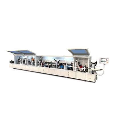 China Building Material Shops Woodworking Fully Automatic 45 Degree Edge Banding Machine Bevel Automatic Edge Banding Machine For 45 Degree for sale