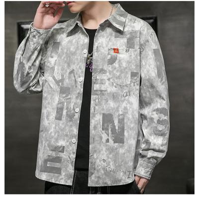 China Factory supplier anti-pilling casual 100% cotton plain dyed button up latest long sleeve fashion design men shirt for sale