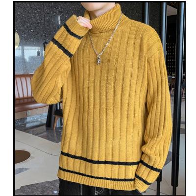 China Anti-wrinkle fashion neck classic men's basic sweater service sale top knit sweater men for sale