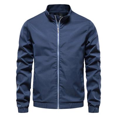 China Waterproof Customize Autumn Navy Waterproof Outdoor Wear Thin Men's Anorak Custom Color Man College Casual Jacket for sale