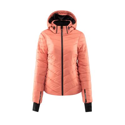 China OEM Women's 100% Waterproof Fashion Women's Warm Lightweight Nylon Padded Lady Down Jacket For Winter for sale