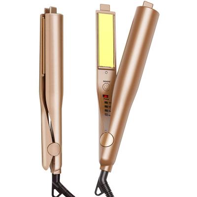 China 2 in 1 Hair Straightener Professional 2 in 1 Hair Straightener Hot Selling Curling Iron for sale