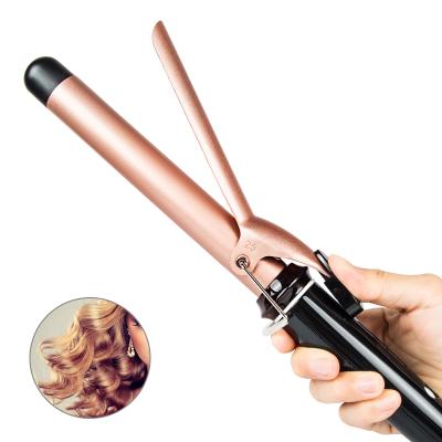 China Quick Professional Beach Wave Hair Crimper Hair Curling Iron PTC Heating Curling Curling Iron Deep Waver Hot Tool for sale