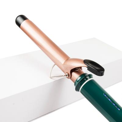 China Customized PTC Fast Heating Colors Temperature Adjustable Automatic Rotating Hair Curler Curling Iron for sale