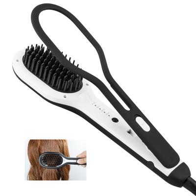 China Daily Palette Dropshipping Anion Ceramic Coating Fashion Comb Hair Care Straight Hair Comb for sale