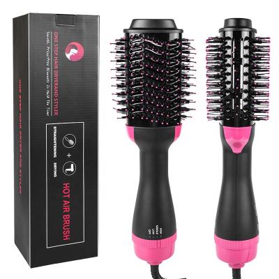 China dry & Volumize your hair in one step CE certified hair dryer with comb and straightener or curler for hairbrush home straightener DIY hot removal airbrush for sale