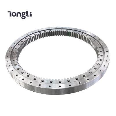 China Four/Eight Point Contact Tongli Fabricate 16 Ton Excavator Slewing Bearing for sale