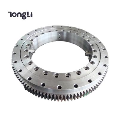 China Four/Eight Point Contact Tongli 5.5 Ton Excavator Slewing Bearing for sale