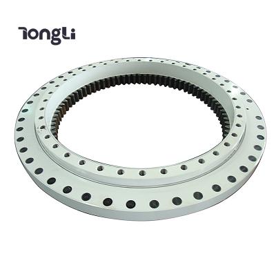 China Four / Eight Point Contact Tongli 34 Meter Concrete Pump Truck Slewing Bearing for sale