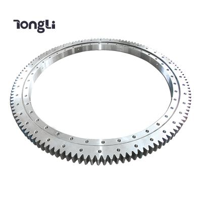 China Eight Point Touch Bearing Crane Slewing Bearing OEM Tongli 300 Ton Truck Crane Eight Point Contact Meter Lathe, tongli 12 months 42crmo/50mn V1/V2/V3 for sale