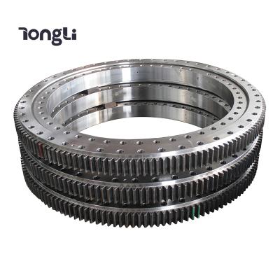 China Eight Point Touch Easy To Operate Slewing Bearing For Truck Mounted Cranes for sale