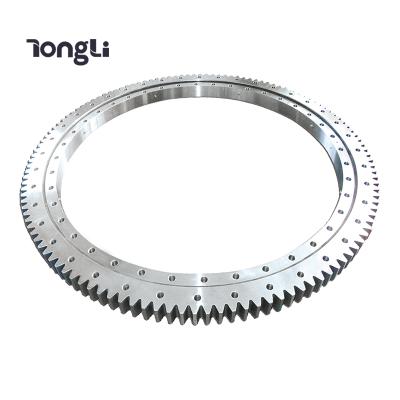 China Eight Point High Contact Performance Customized Crane Small Slewing Bearing for sale