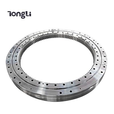 China Eight Point Excellent Contact Property Processing High Rotation Speed ​​Slewing Ring Manufacturer Excavator Bearing for sale