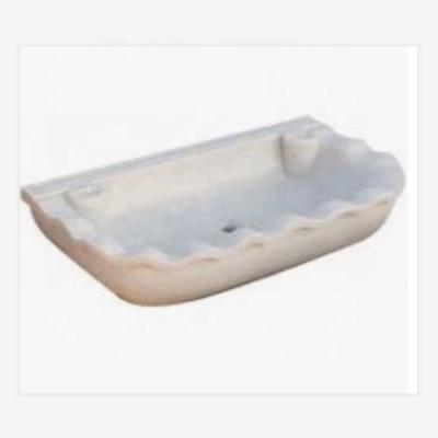 China Durable and Artistic Bathroom Natural Marble Sinks for sale