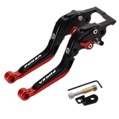 China Aluminum Spider Motorcycle Aluminum Brake Levers For HONDA FORZA300 FORZA250 NSS350 for sale