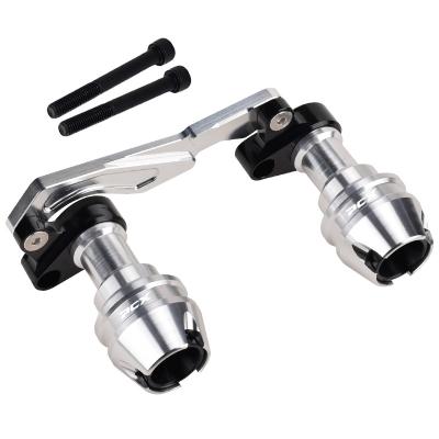 China Aluminum Spider Motorcycle Exhaust Muffler Drop Protector Muffler Slider For HONDA PCX 150 PCX160 Accessories for sale