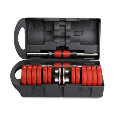 China Hot Sale Factory Direct Home Use Price15kg 20kg 30kg Barbell Dumbbell Set For Fitness for sale