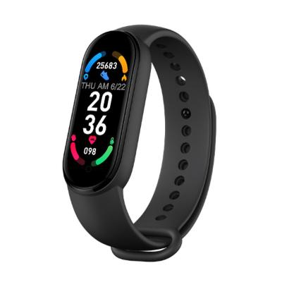 China IP67 waterproof 2022 smartwatch m6 version smartwatch m6 devices smart band fitness band sports band global smart wristbands rohs wearable smart band for sale