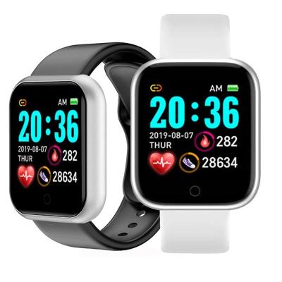 China Passometer Y68 Pedometers Sport Watches Color Screen Sport Walk Step Counter Men Women Men Kids Smart Wristbands D20 Fitness Smart Wristband for sale