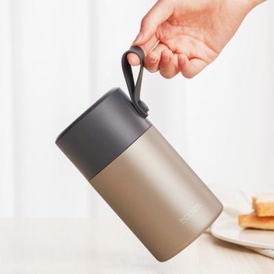 China Factory Sales Modern Design Hot Stocked Light Weight And Double-Layer Stainless Steel Portable Vacuum Flask for sale